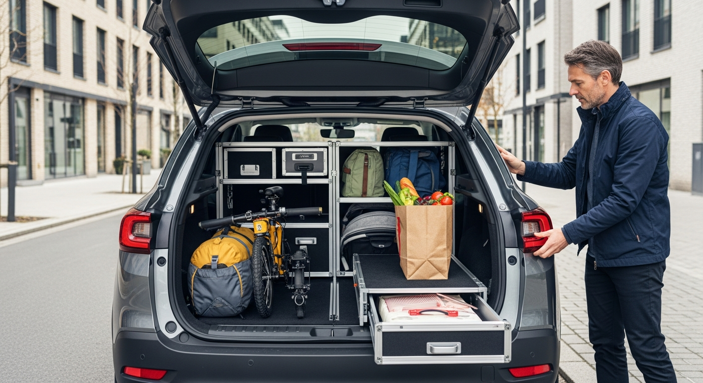 ການນຳໃຊ້ພື້ນທີ່ຢ່າງມີປະສິດທິພາບໃນລົດຂະໜາດນ້ອຍ