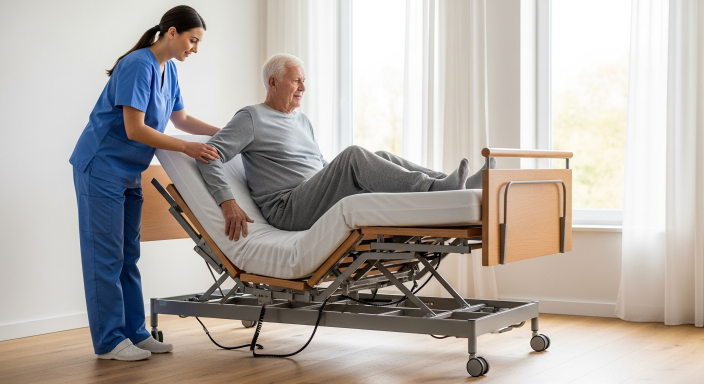 ทำความเข้าใจคุณสมบัติเตียงเพื่อผู้สูงอายุ