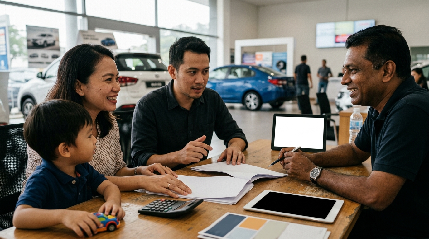 Pilihan pembiayaan kereta untuk keluarga