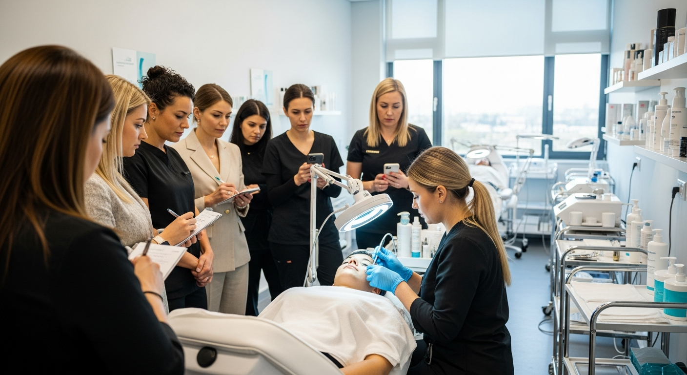 Entwicklung in Schönheitsdienstleistungen