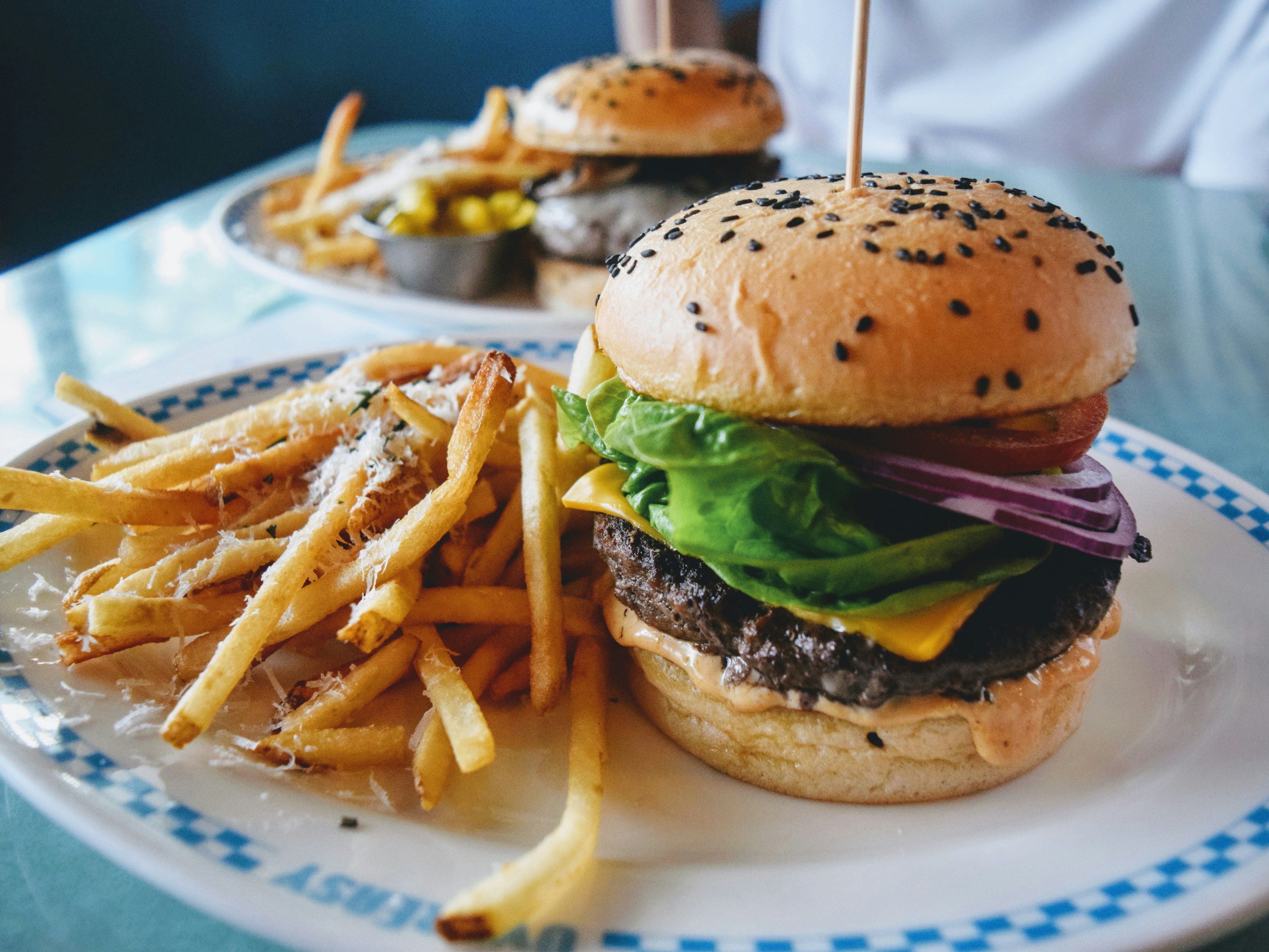 Burger and Fries at Home Done Right