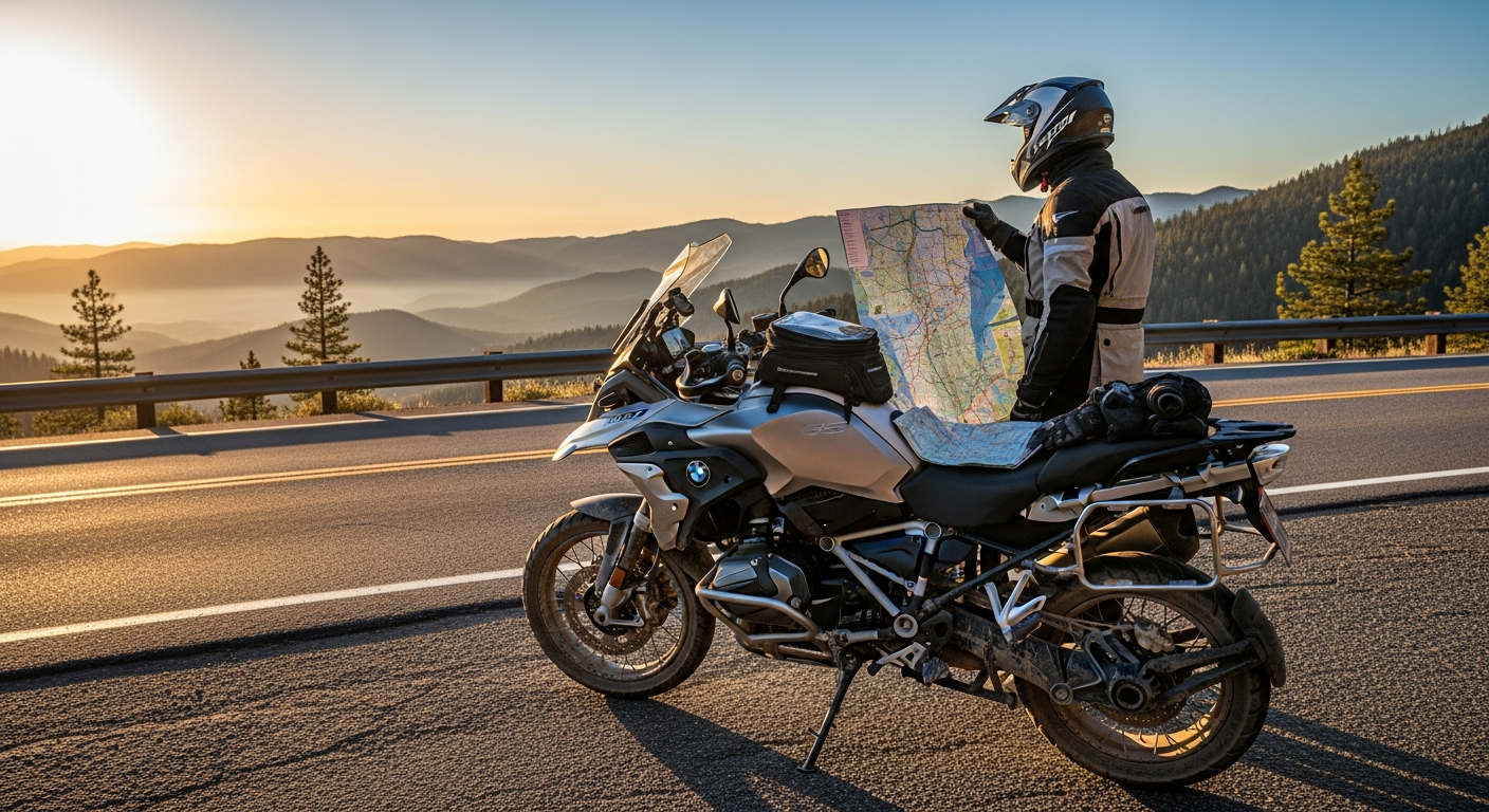 Podróże motocyklowe: inspirujące trasy