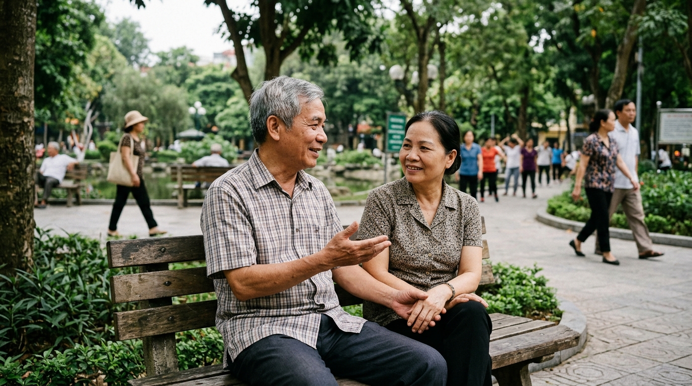 Khai phá cơ hội hẹn hò và chia sẻ cho người cao tuổi