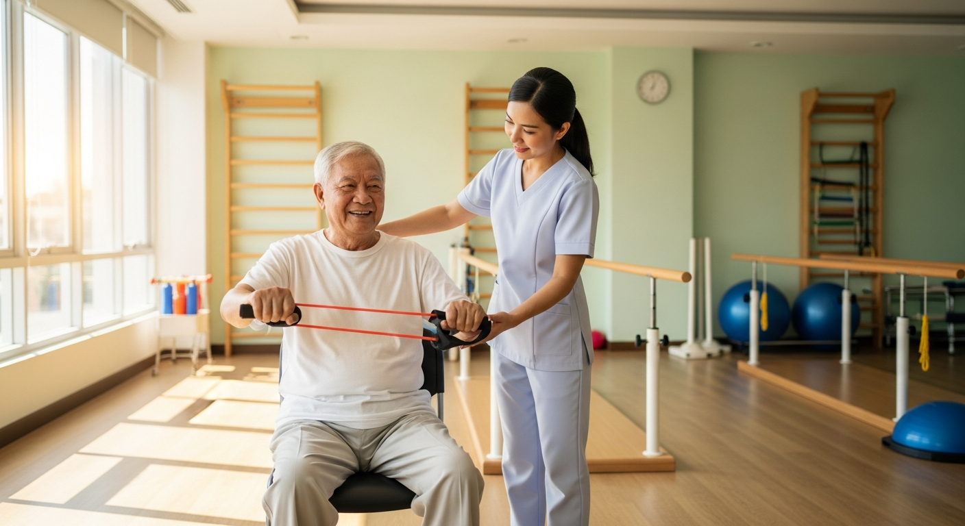 การดูแลสุขภาพและคุณภาพชีวิตของผู้สูงอายุ