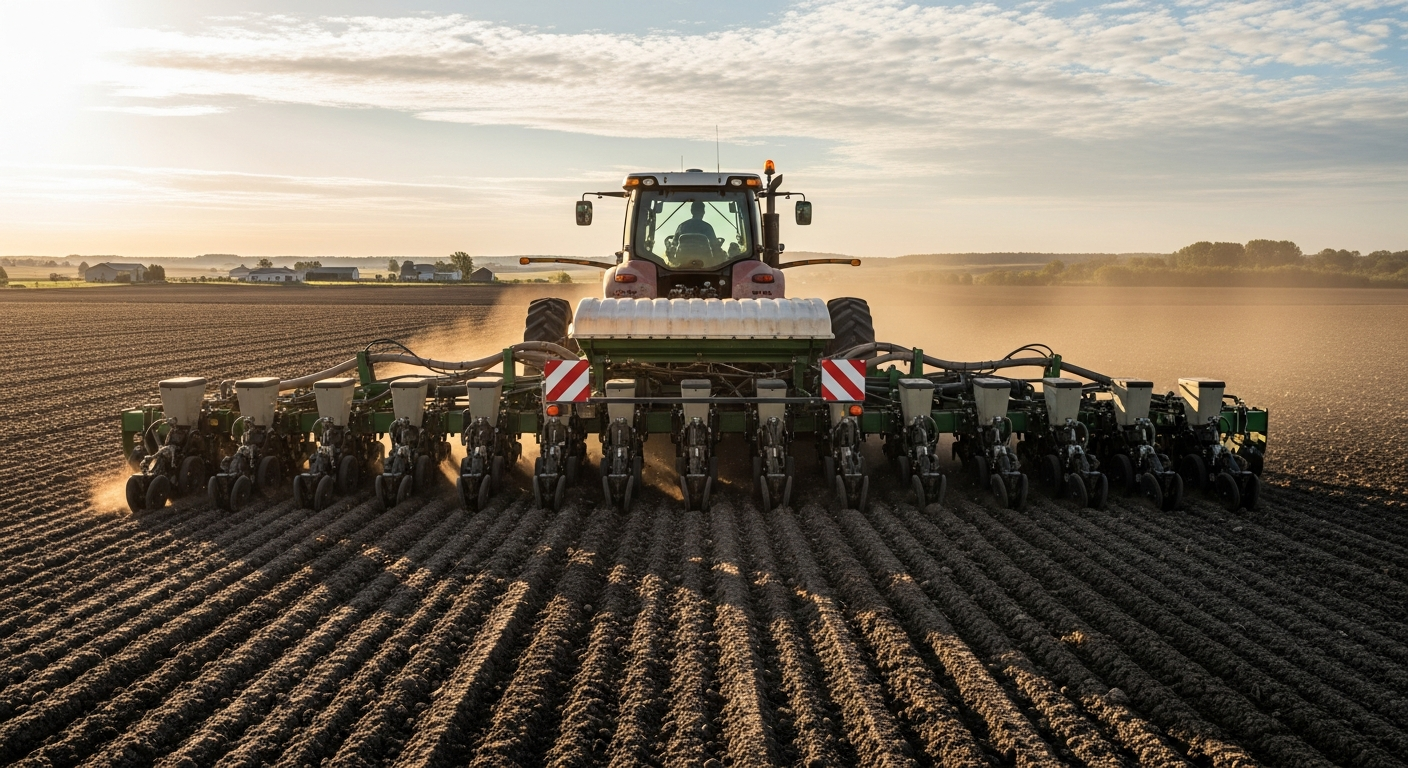Роль машин у сучасному землеробстві