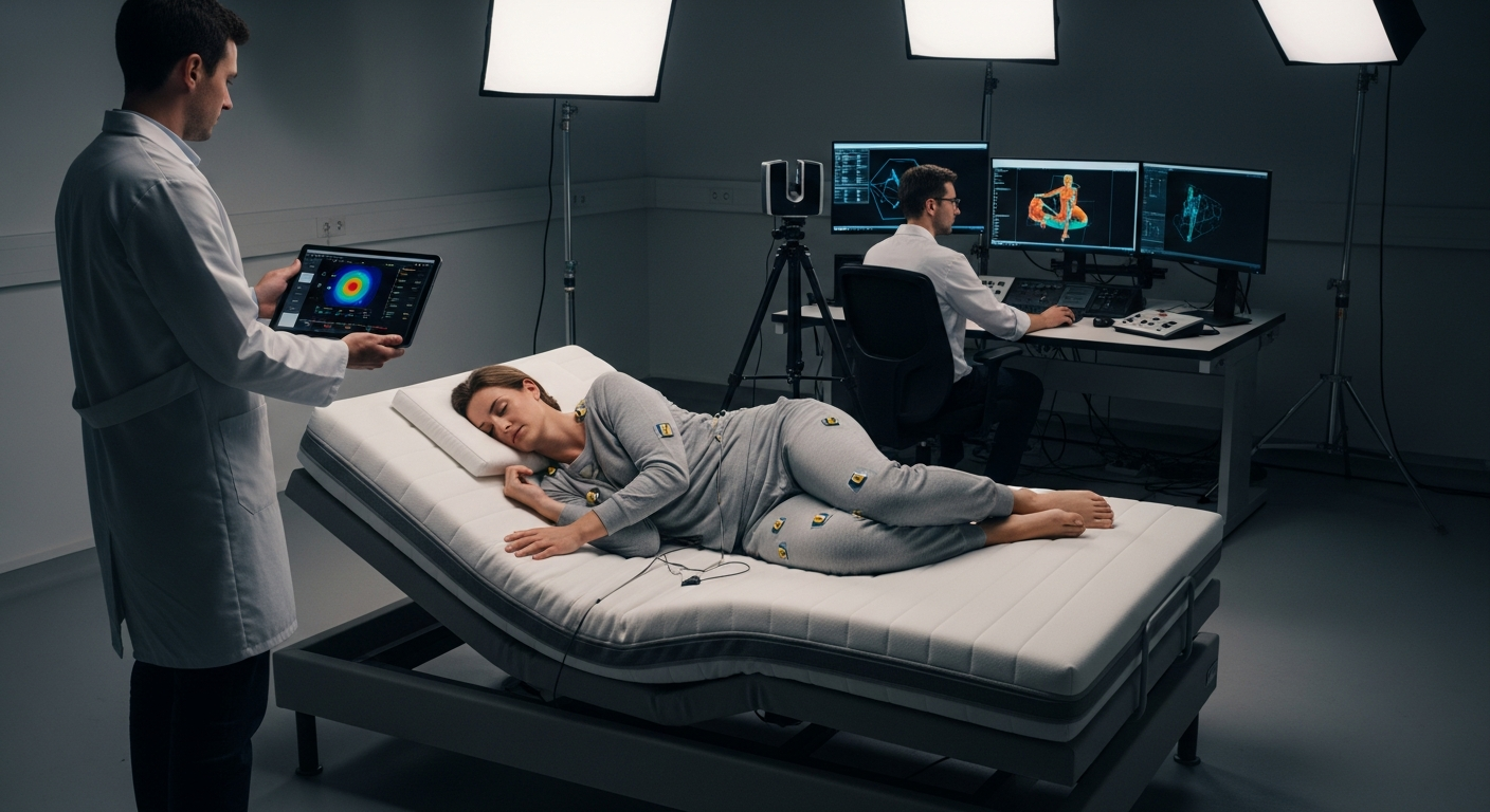 การวิเคราะห์คุณสมบัติทางสรีรศาสตร์ของเตียงปรับระดับ