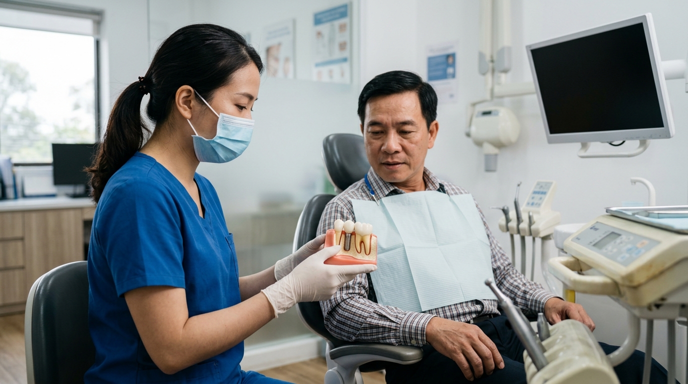 Các lựa chọn thay thế răng đã mất hiện nay