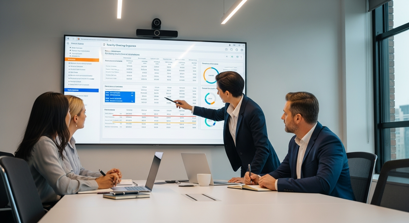 การประเมินค่าใช้จ่ายทำความสะอาดสำหรับองค์กรหลายสาขา