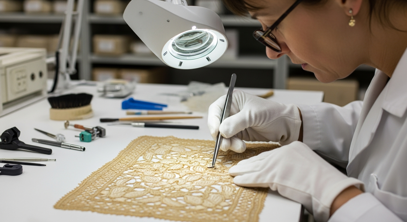 Historien bag blondematerialer i europæisk mode