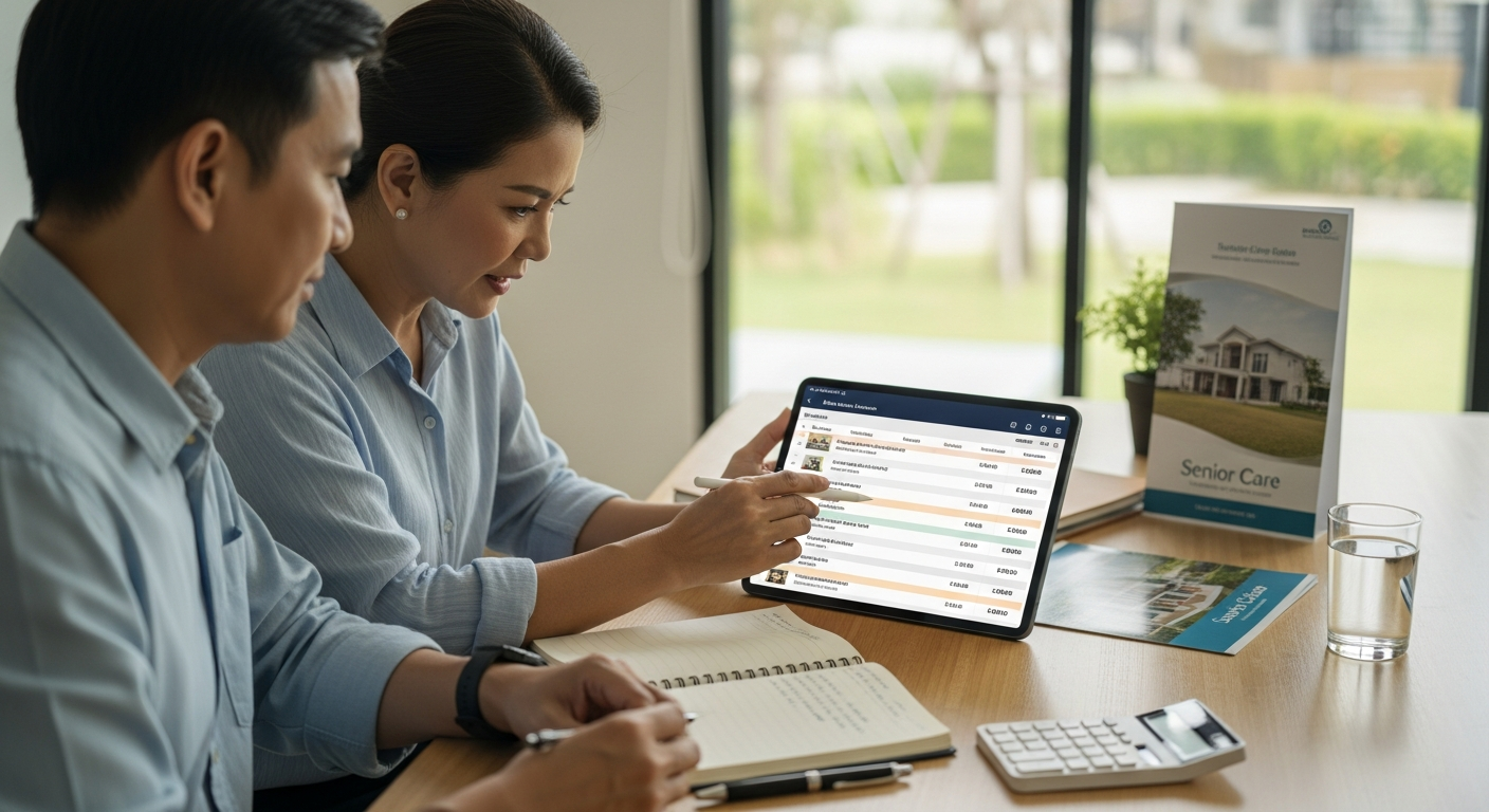 การประเมินค่าใช้จ่ายบ้านพักผู้สูงอายุ