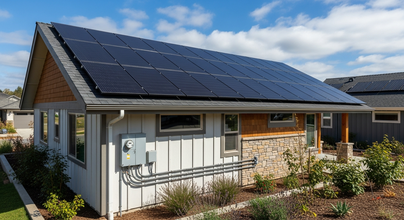 ประโยชน์ของโซลาร์เซลล์ในที่พักอาศัยขนาดเล็ก