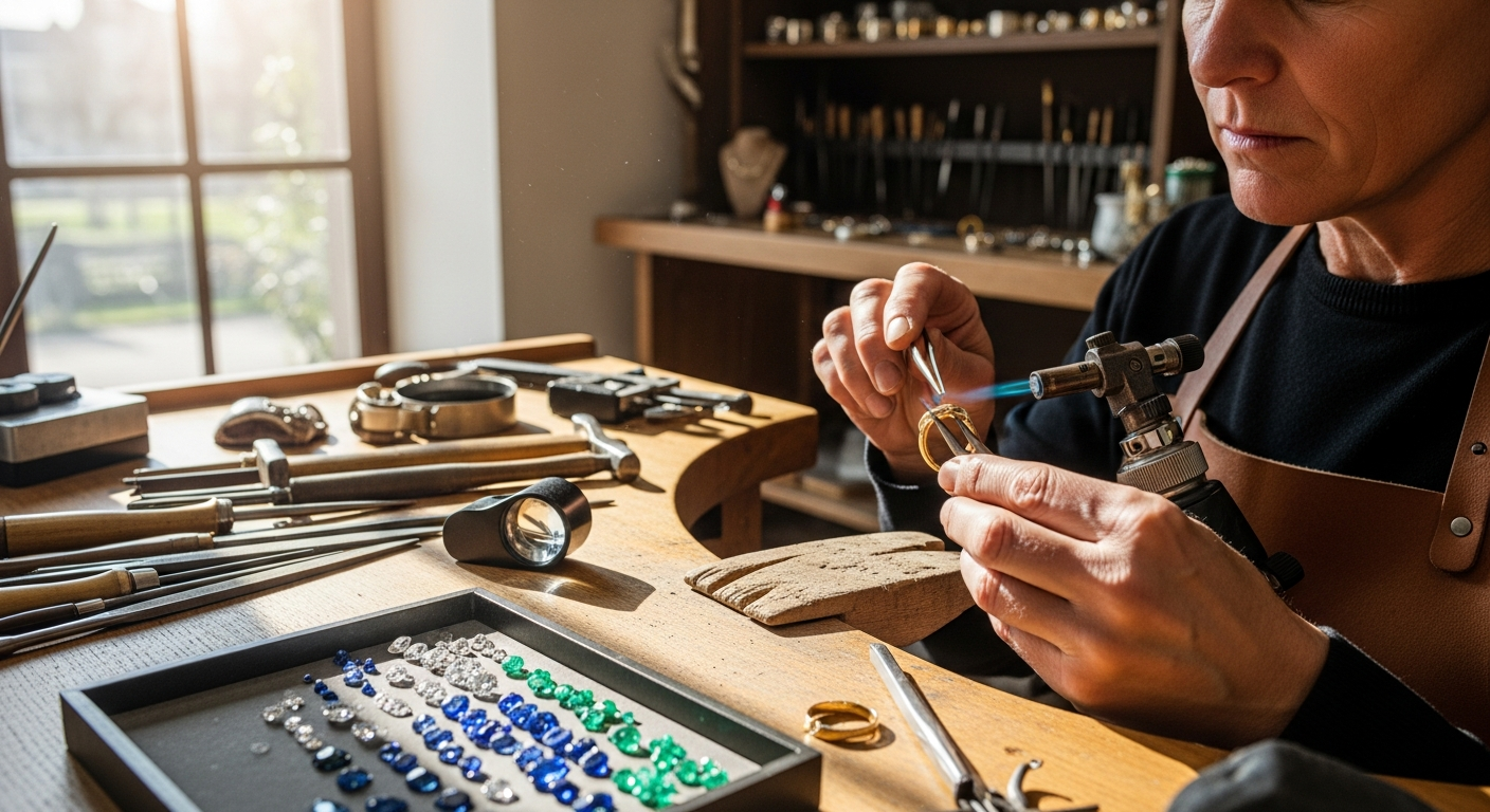 Изработка на бижута: От суров метал до блясък
