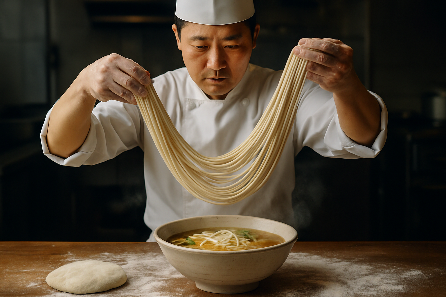 Noodle Pulling: The Artistry of Hand-Pulled Noodles