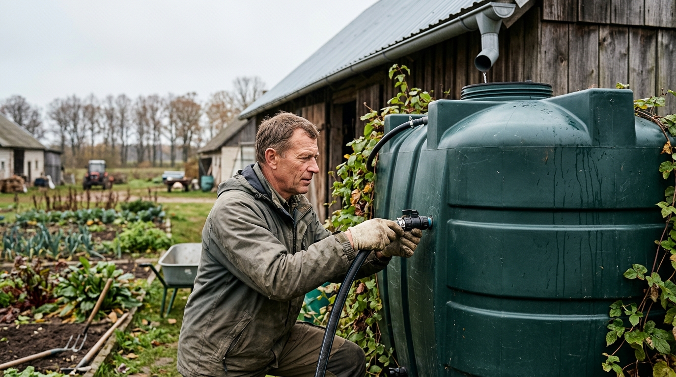 Vandens talpyklos jūsų ūkiui ir sodui