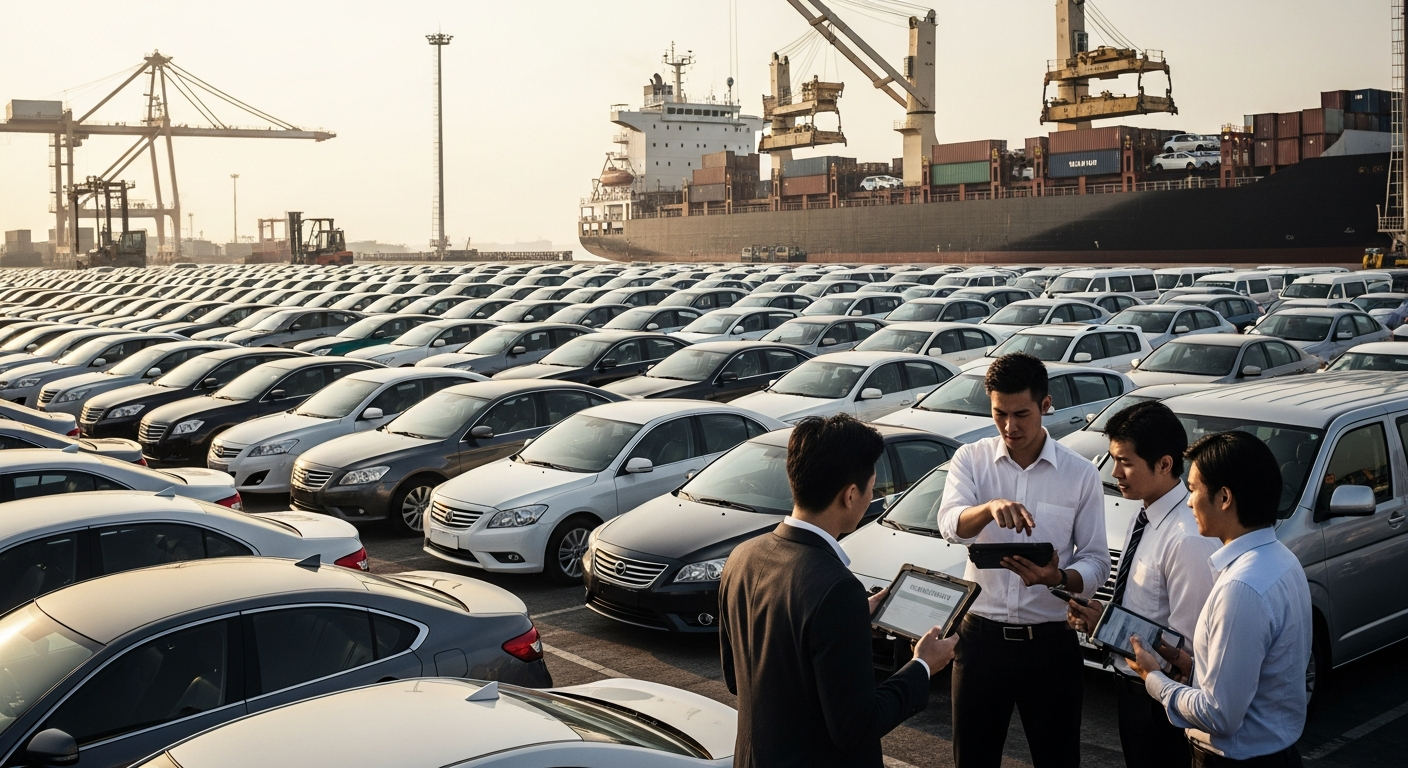 海外向け登録済未使用車の流通構造と価格決定のメカニズム