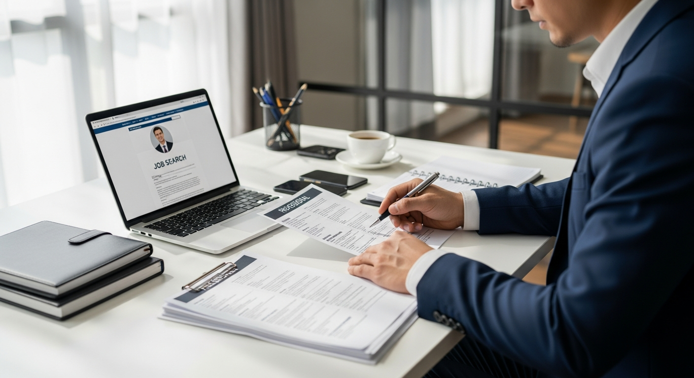 Impacto da clareza visual na busca por emprego