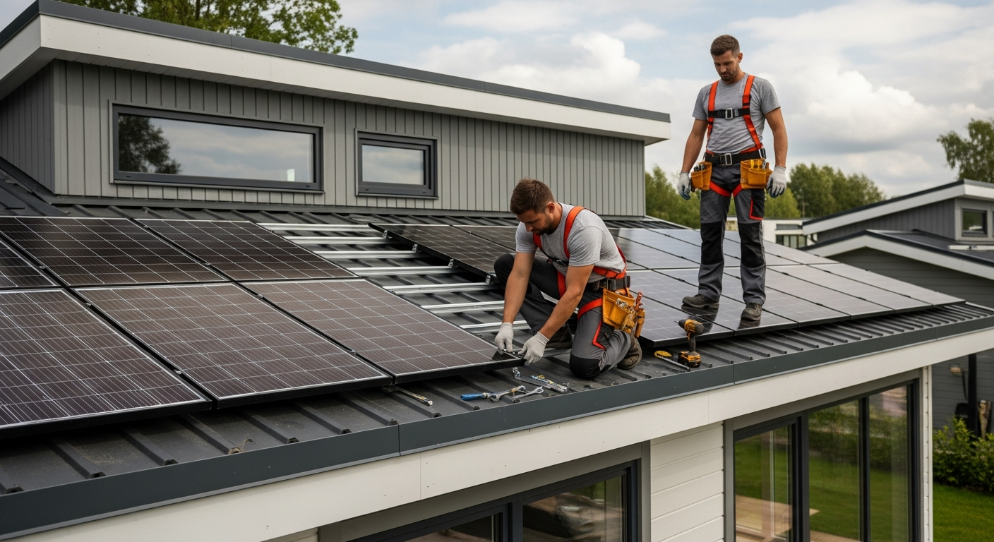 การติดตั้งโซลาร์เซลล์ในบ้านสำเร็จรูป: ข้อควรรู้