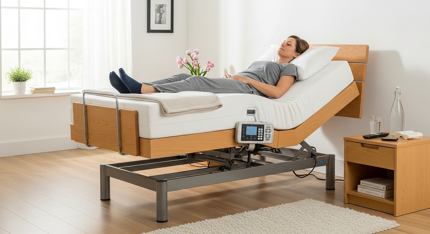 ราคาเตียงปรับระดับที่ออกแบบมาเพื่อการพักฟื้นหลังผ่าตัด