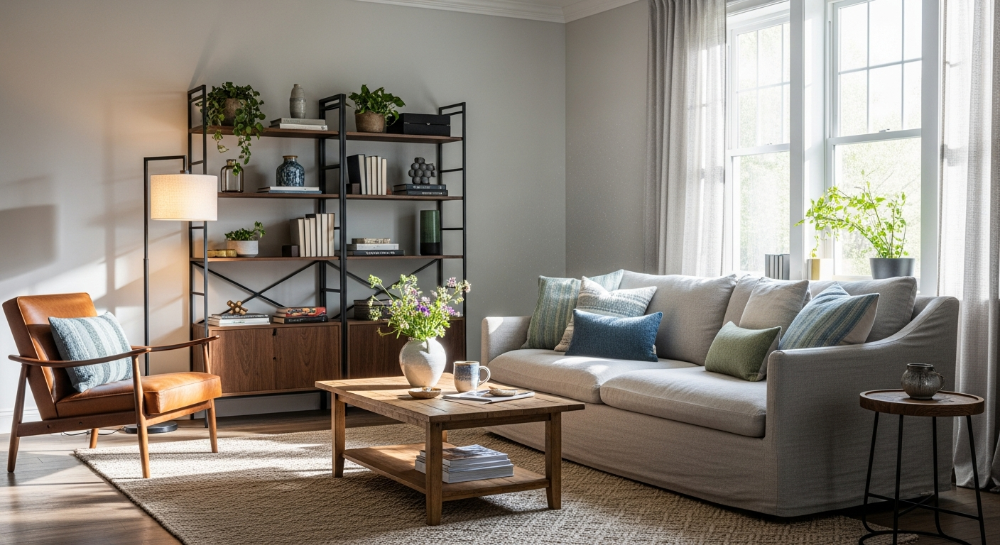 Επιλογές επίπλωσης για ανανέωση κάθε δωματίου.