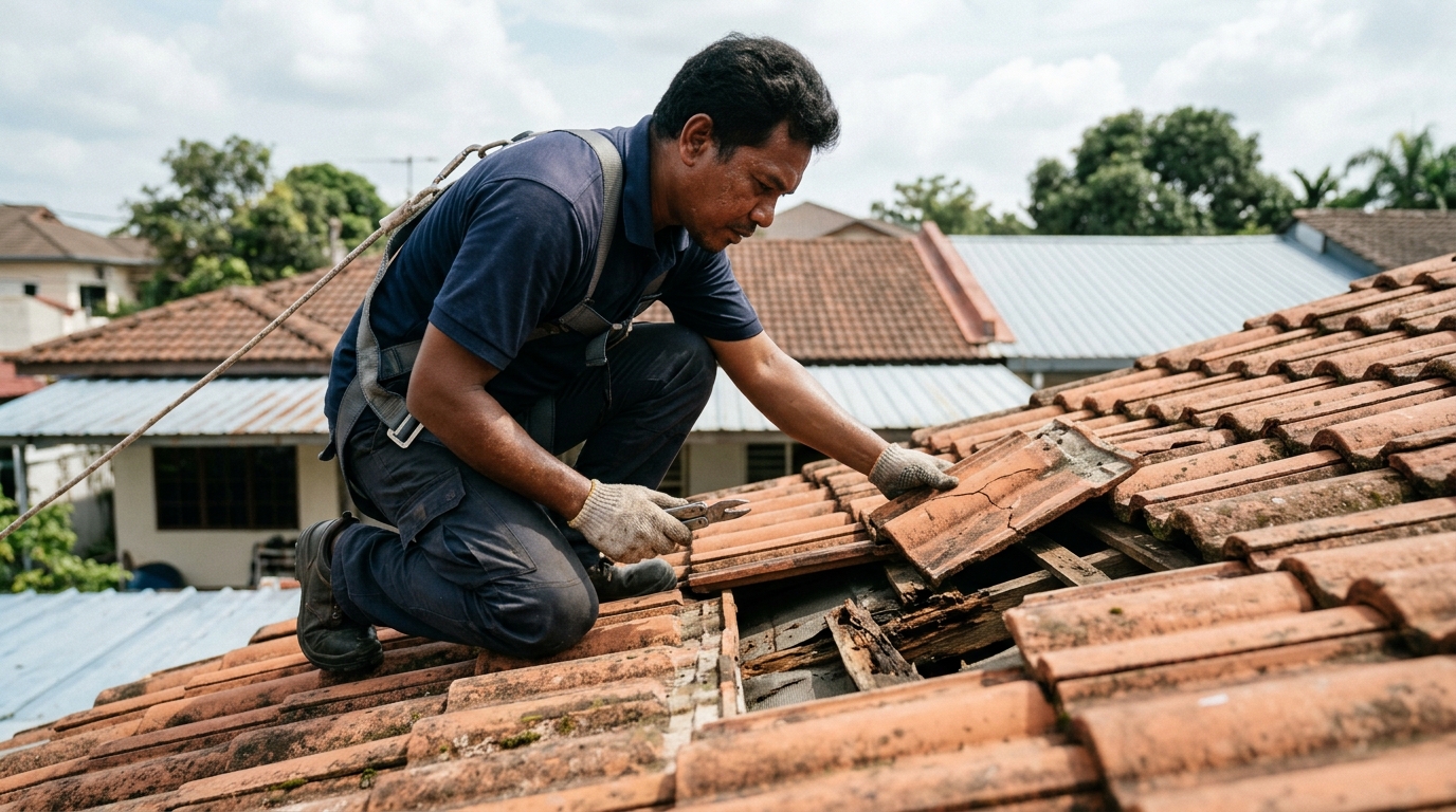Sebab Utama Bumbung Rumah Mengalami Kerosakan
