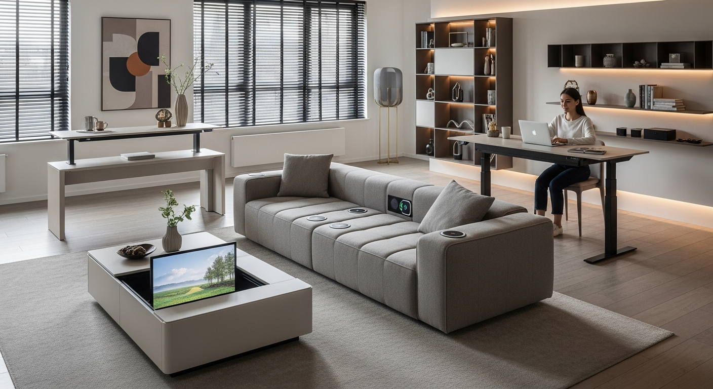 Πώς τα έξυπνα έπιπλα βελτιώνουν την καθημερινότητα