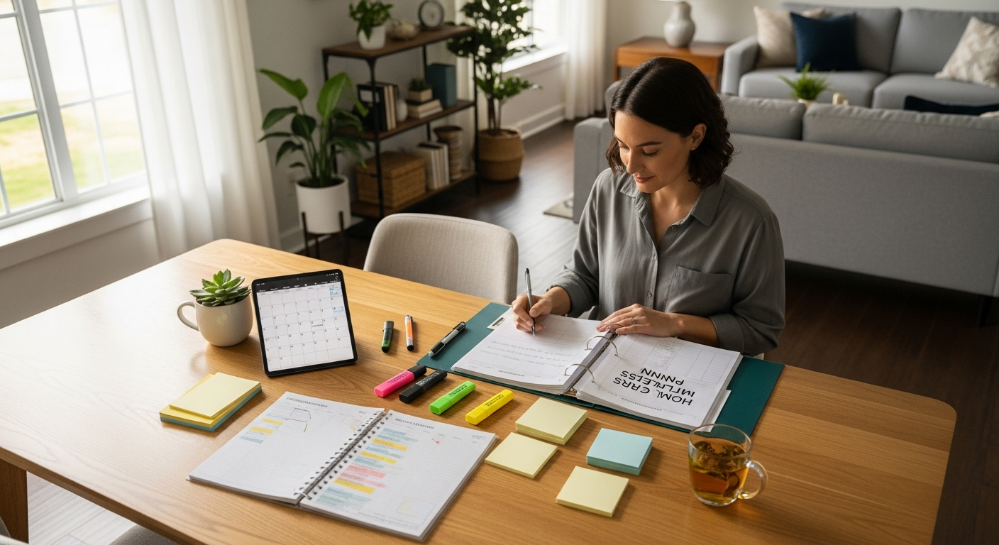 วางแผนดูแลบ้านเพื่อสุขภาวะที่ดี