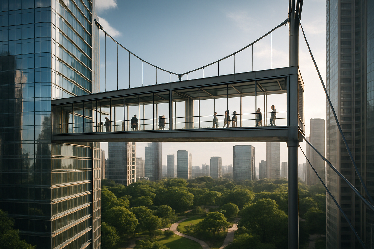 Skybridges: Connecting Cities Through Elevated Architecture