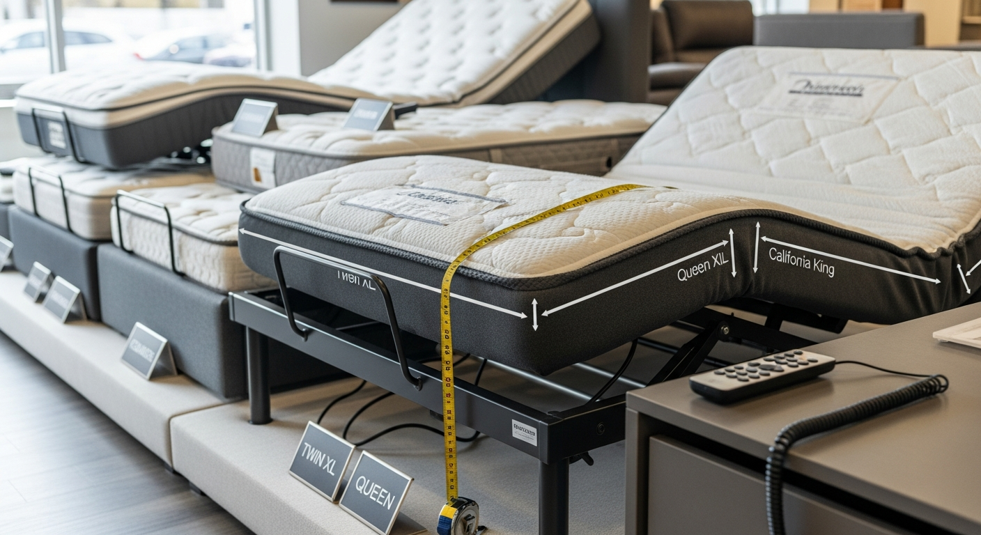 ผลกระทบของขนาดที่นอนต่อราคาเตียงปรับระดับไฟฟ้า