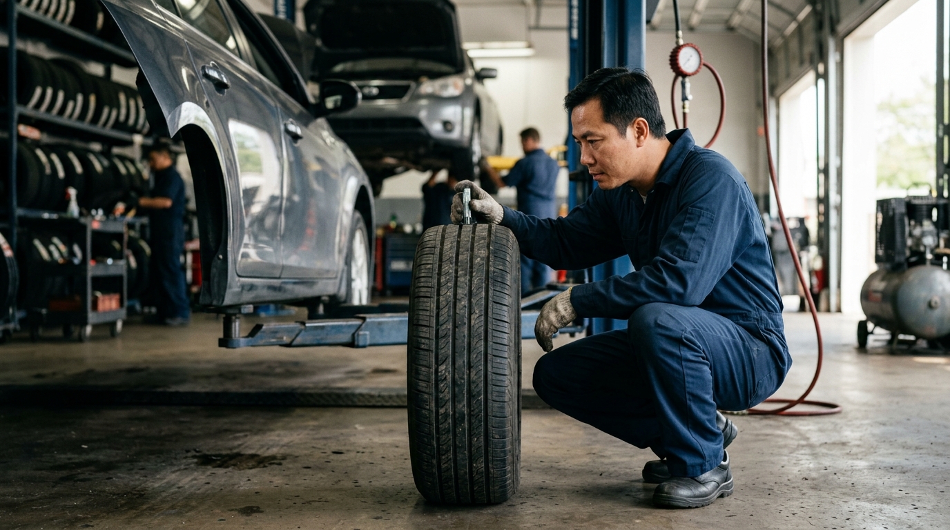 Ảnh hưởng của lốp xe đến mức tiêu thụ nhiên liệu