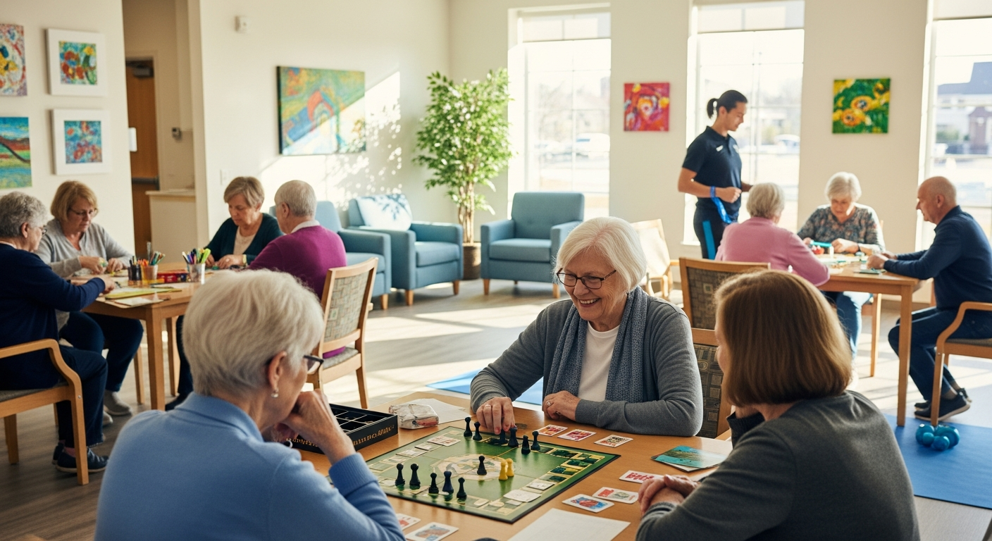 Un mediu stimulant pentru seniori