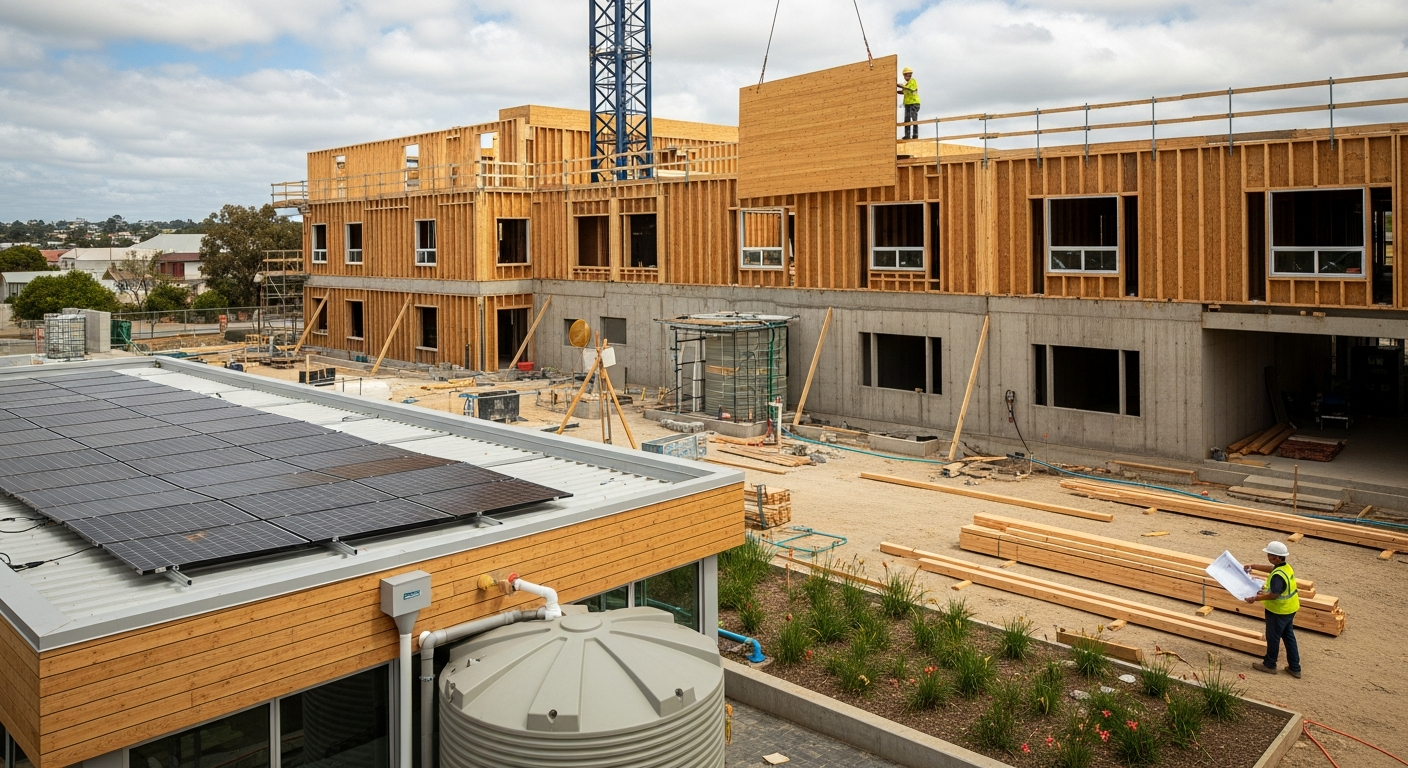 Duurzaamheid in de bouw van nieuwe zorglocaties