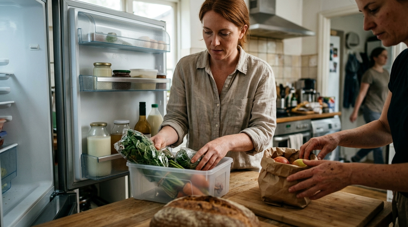 Errores frecuentes al almacenar alimentos en casa