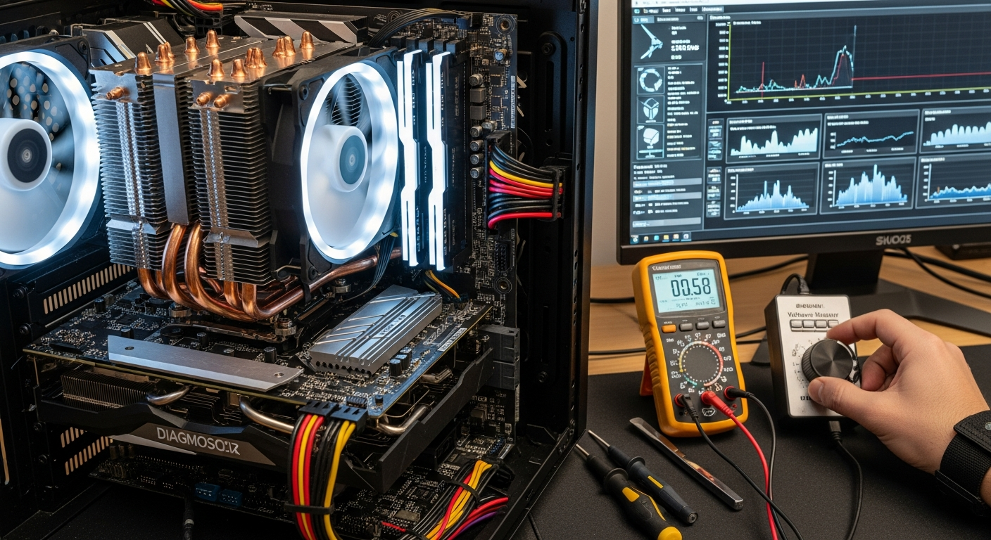 Overclocking Seguro e Estabilidade de Tensão