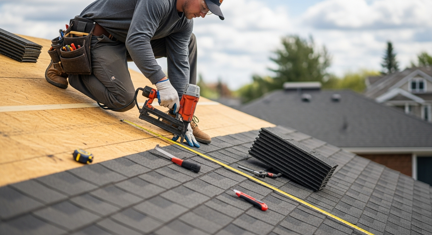 Складові ціни на професійне перекриття покрівлі