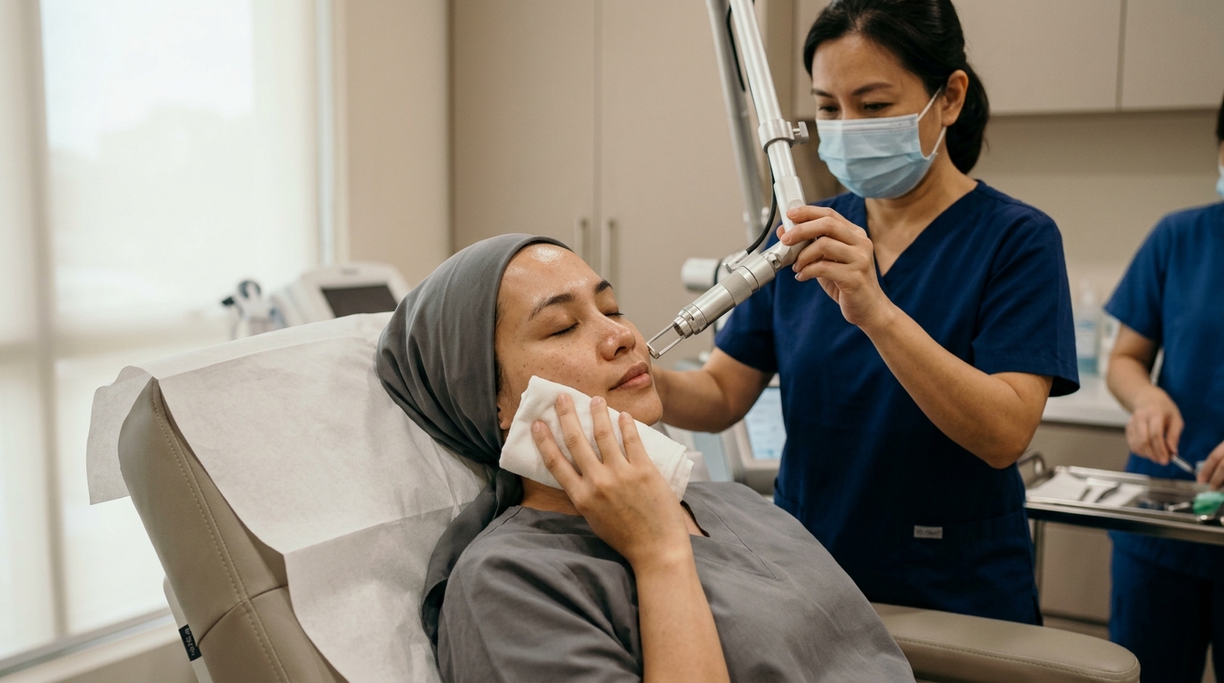 Langkah Persediaan Sebelum Menjalani Terapi Laser