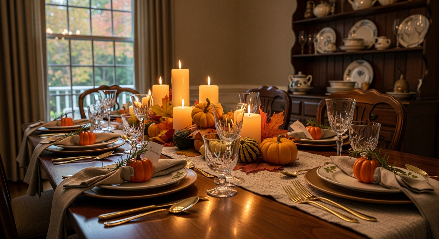 The Art of the Thanksgiving Table: Creating a Stunning and Welcoming Dining Experience