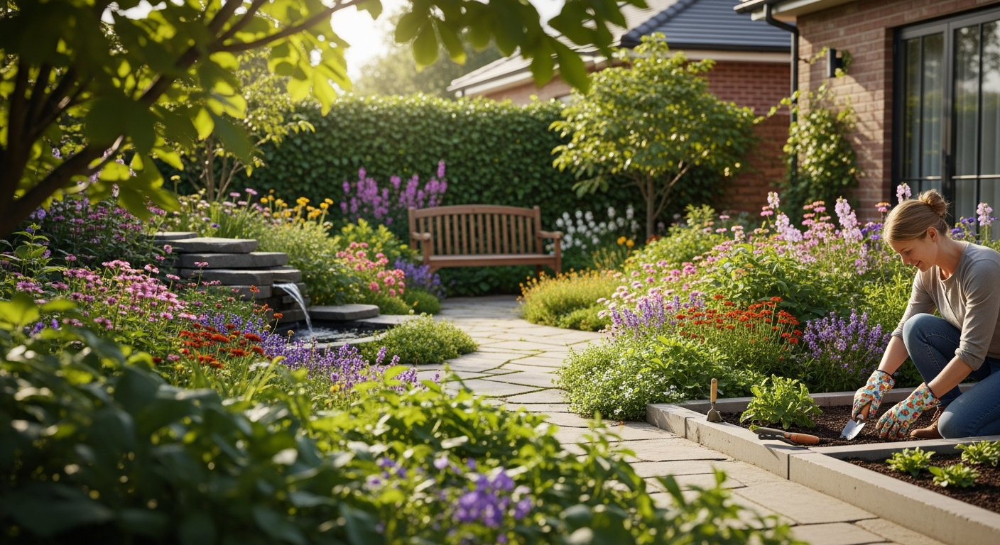 Превратите ваш двор в цветущий уголок
