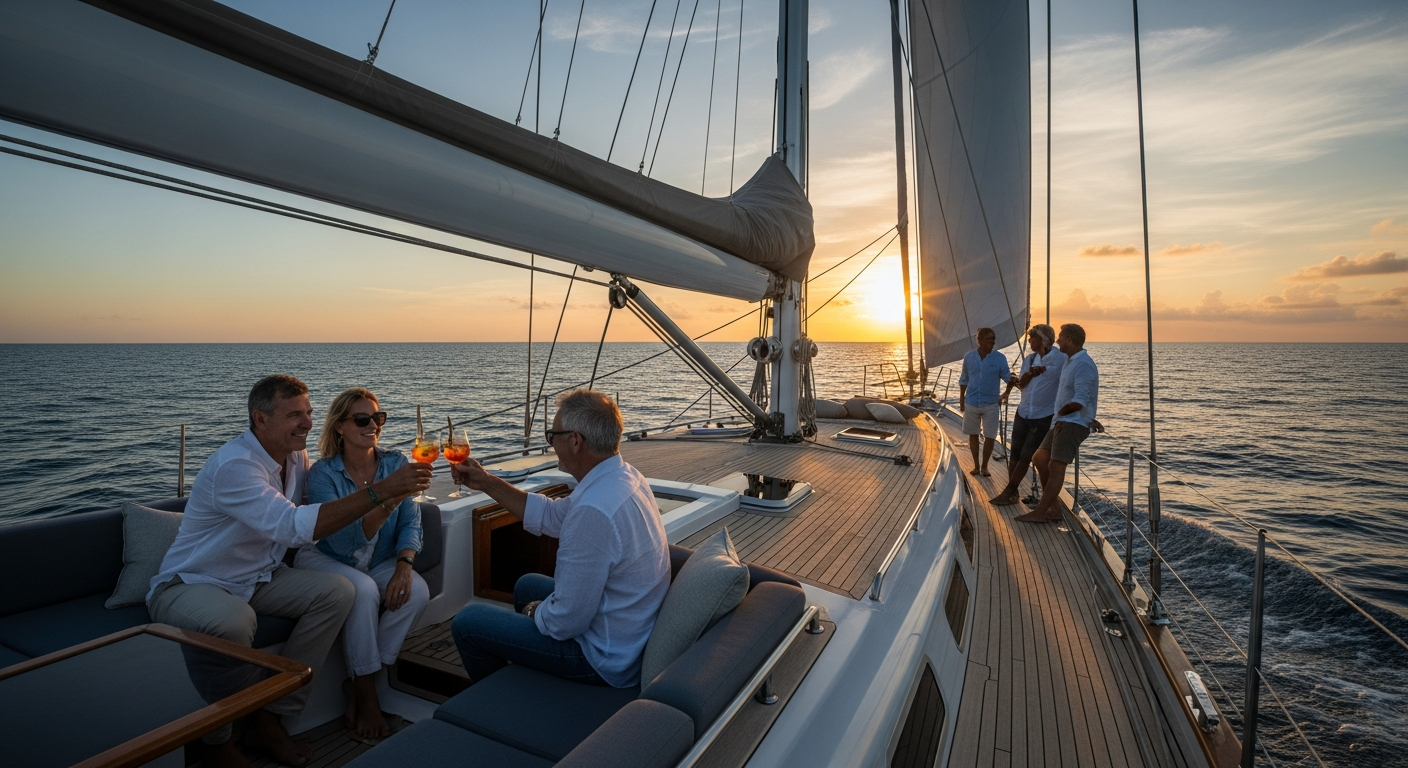 Oförglömliga stunder på däck