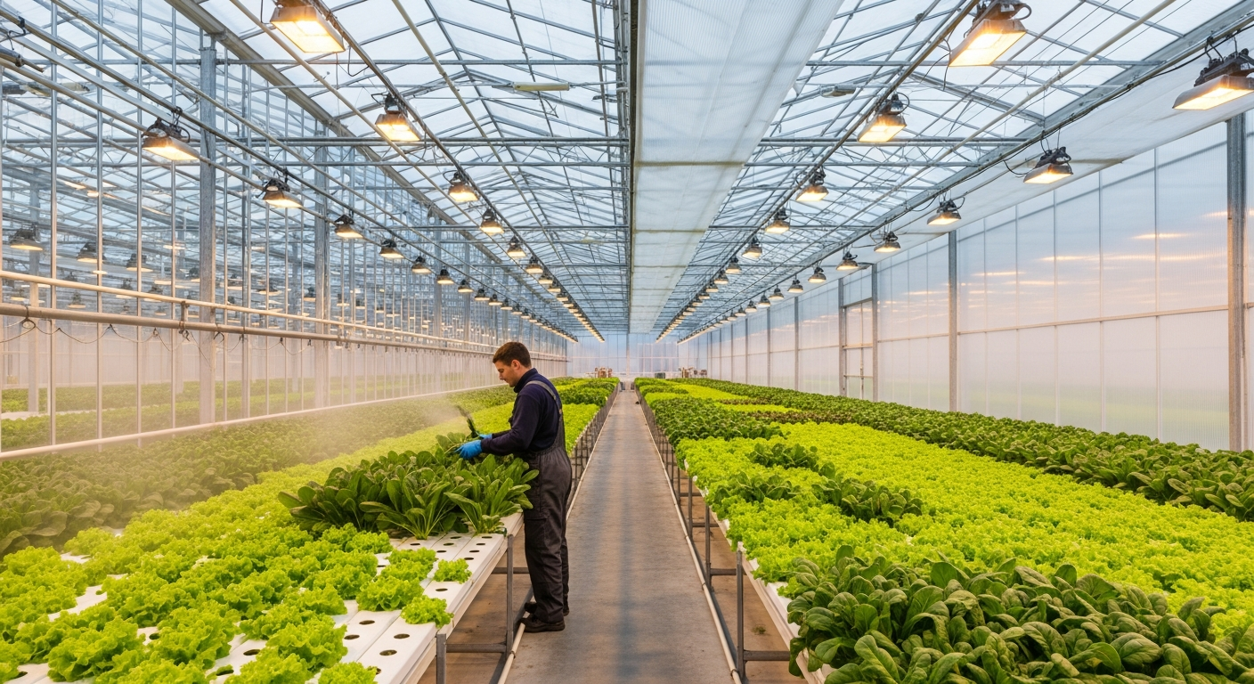 Verimli Sebze Üretiminde Cam ve Plastik Yapıların Rolü