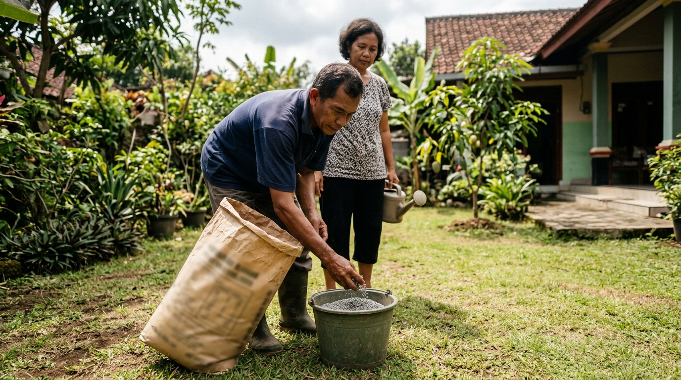 Memilih Baja Sesuai Untuk Rumput Halaman
