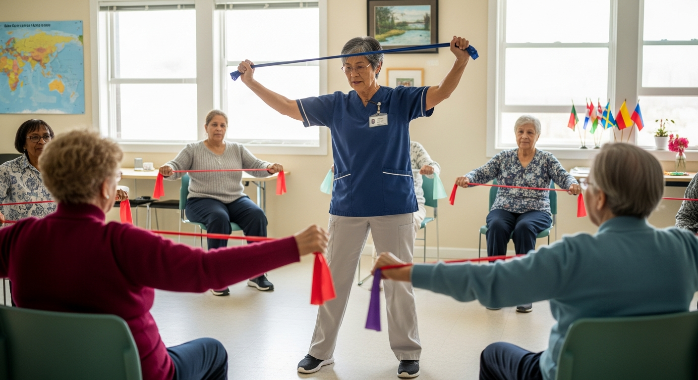 การดูแลผู้สูงอายุในงบประมาณที่เข้าถึงได้จากนานาชาติ