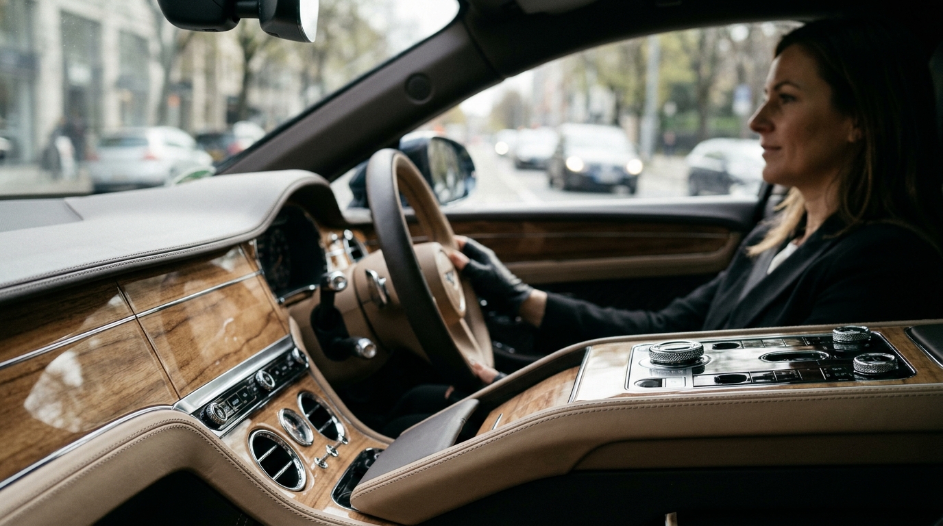 Eksplorasi Detail Elegan Pada Kendaraan Premium