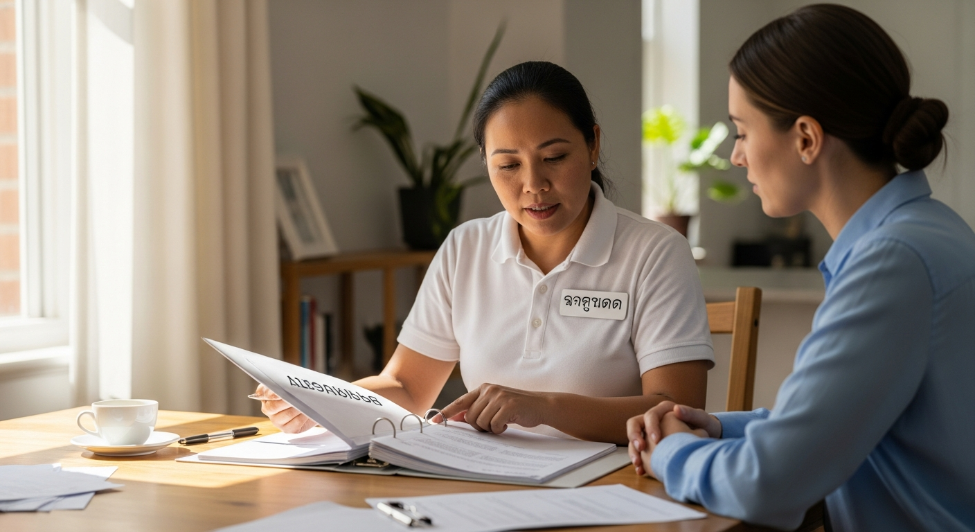 คู่มือการจ้างงานผู้ช่วยในครัวเรือนสำหรับชีวิตข้ามวัฒนธรรม