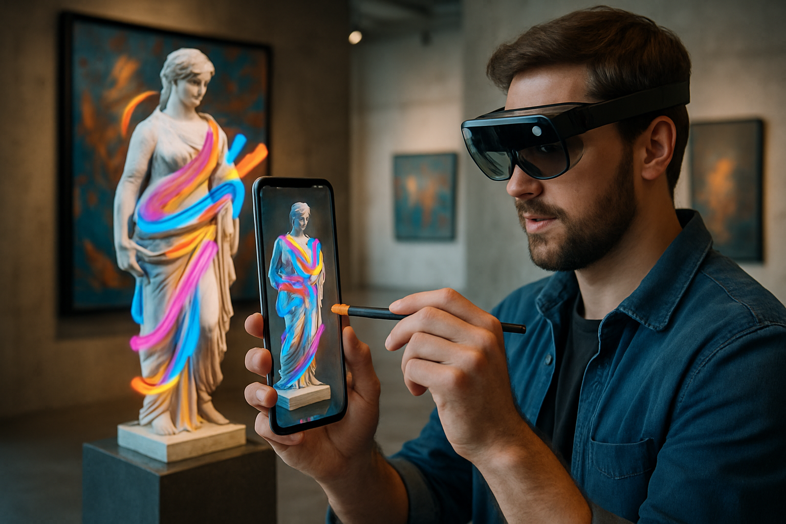 Augmented Reality in Fine Art: Bridging the Digital Divide