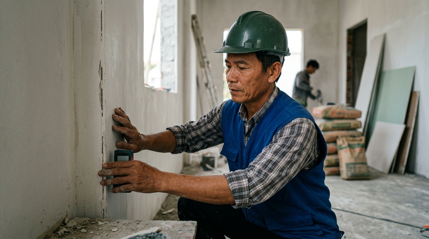 Các bước kiểm tra chất lượng công trình nhà ở