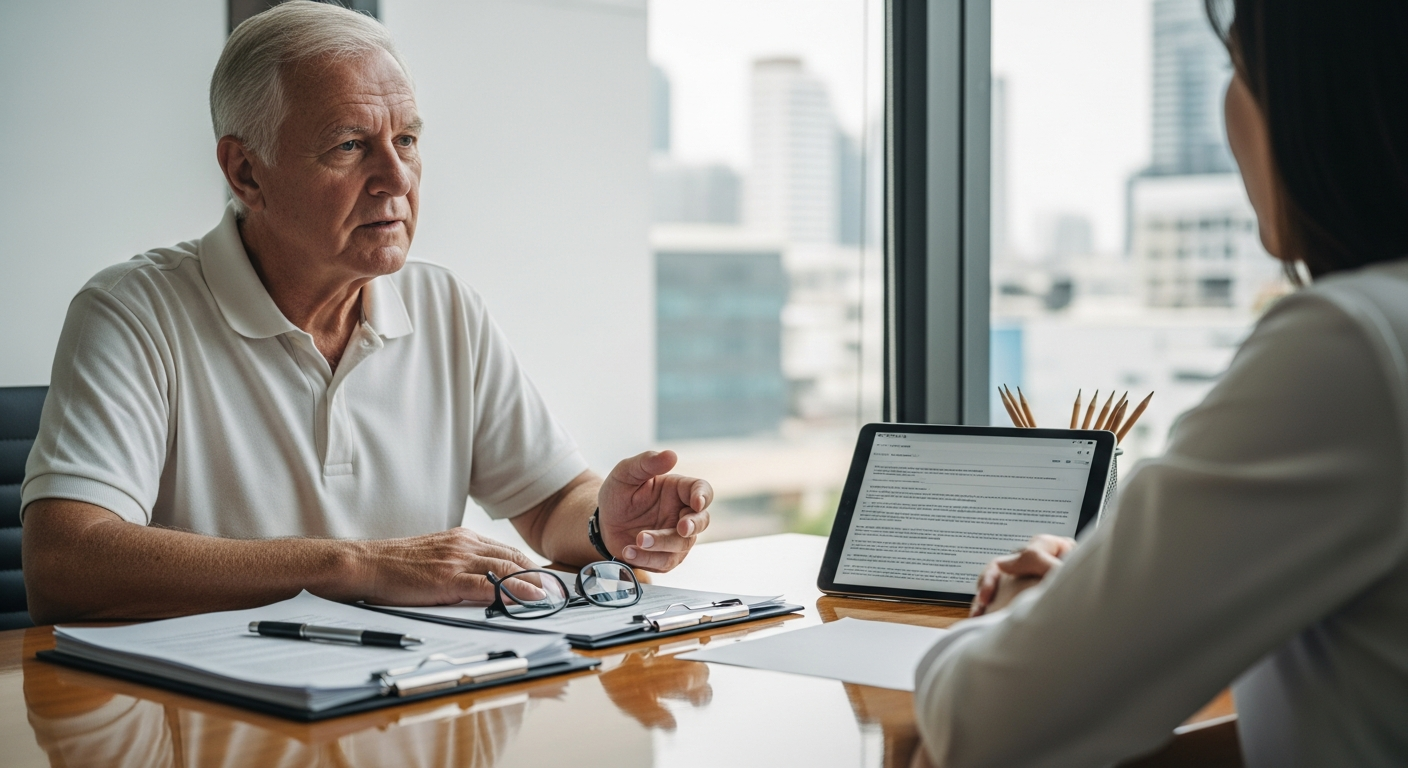 กฎหมายและข้อควรพิจารณาสำหรับผู้สูงอายุต่างชาติ