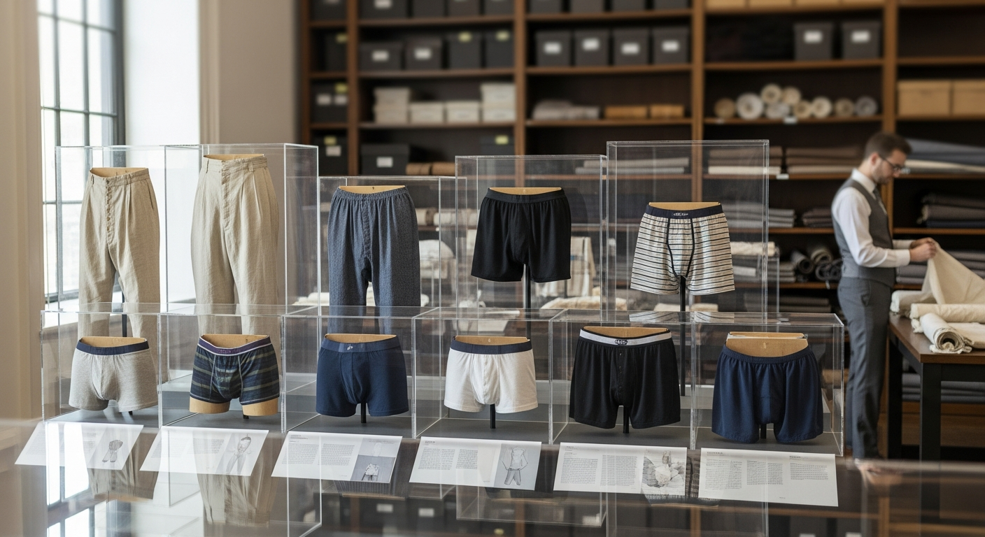 Historie a vývoj pánského spodního oblečení