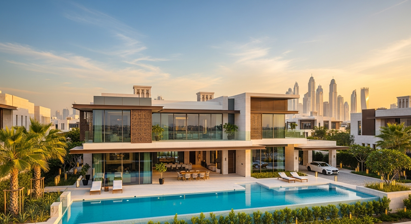 วิถีชีวิตหรูหรา: บ้านพักในดูไบ
