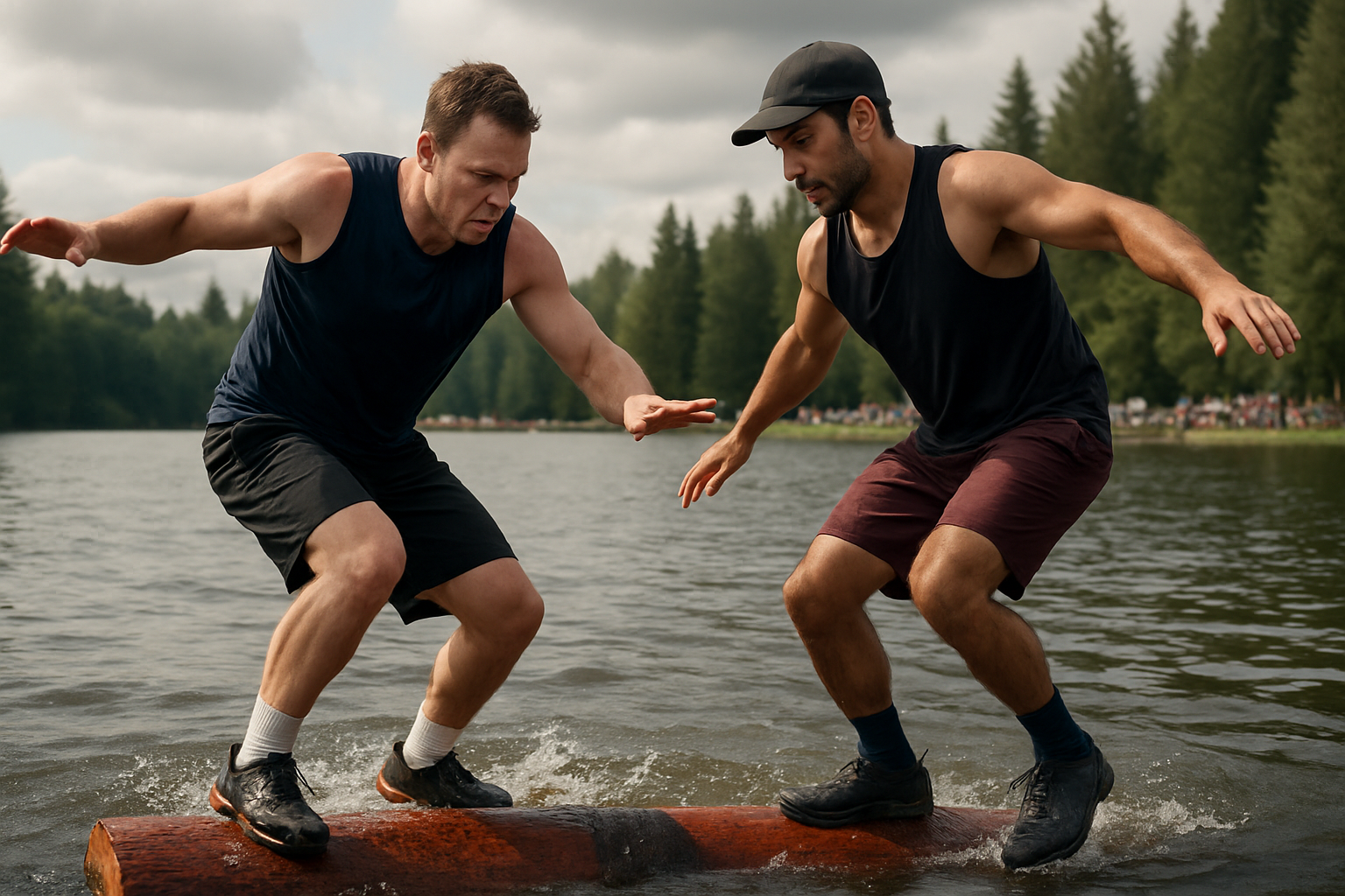 Competitive Log Rolling: Balancing Tradition and Modern Sport
