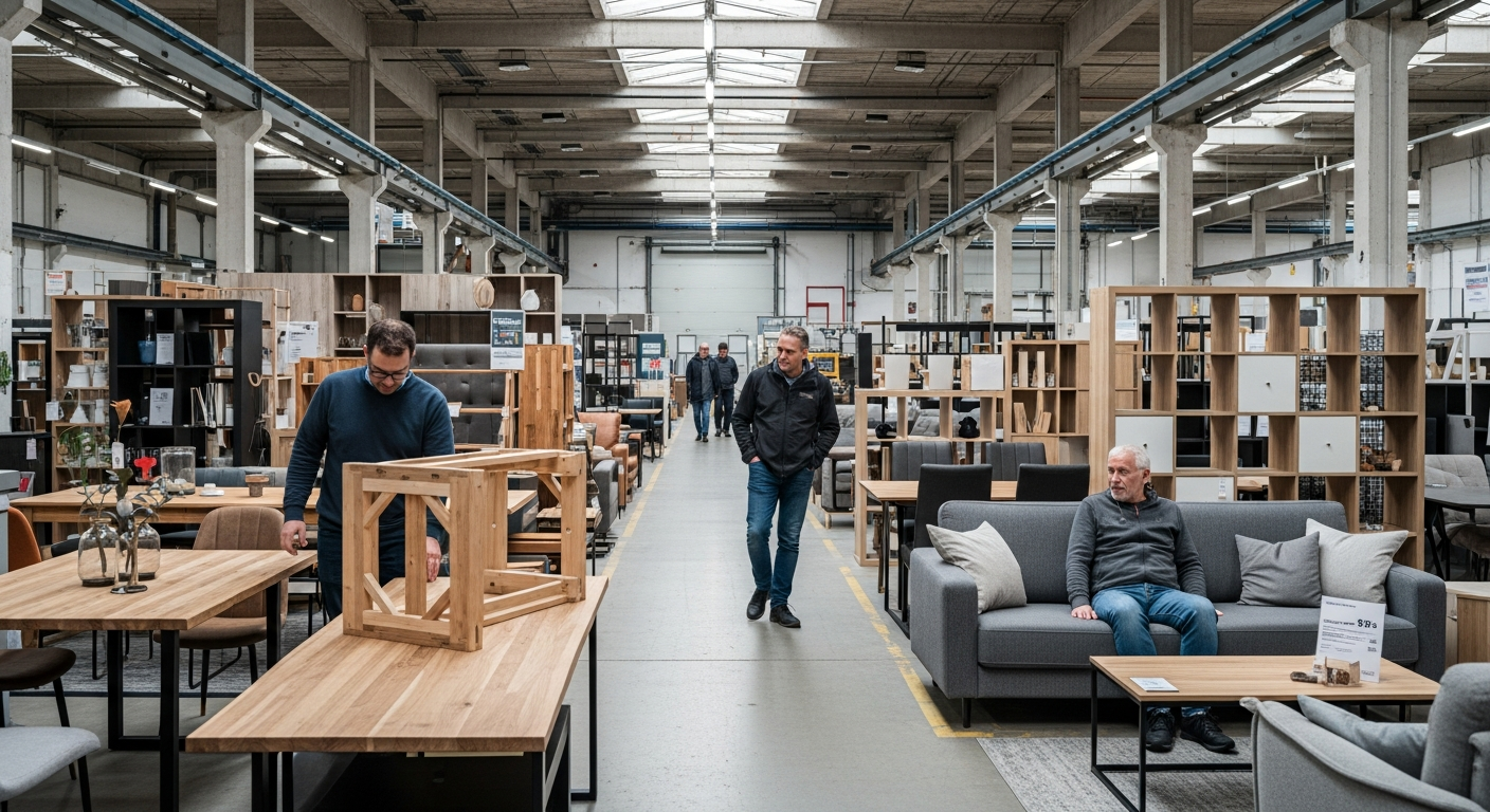 Funktionalität und Design bei Münchner Lagerverkäufen